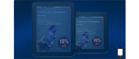 Tablet fullscreen ad
